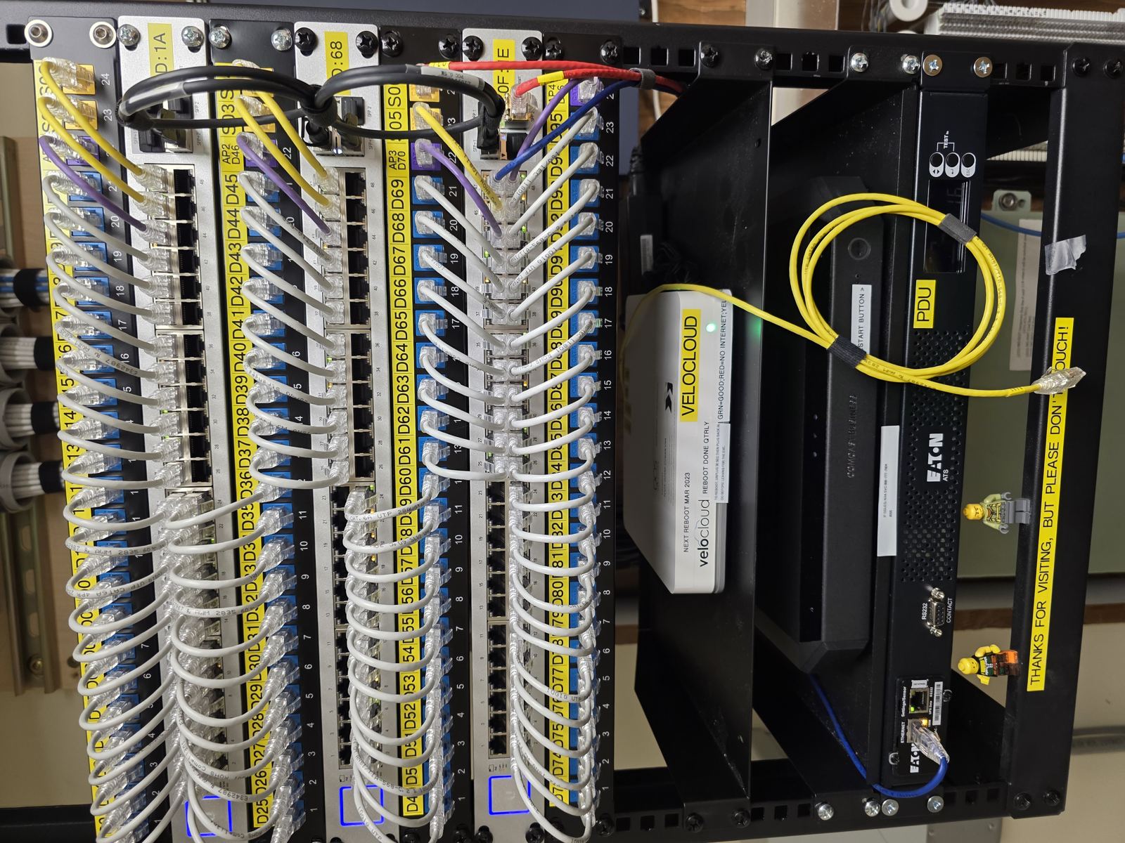 Business network rack and cabling tips in Phoenix AZ