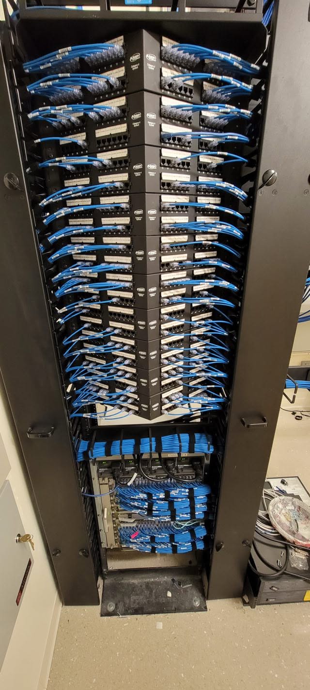 Phoenix Network Rack Cleanup & Structured Cabling